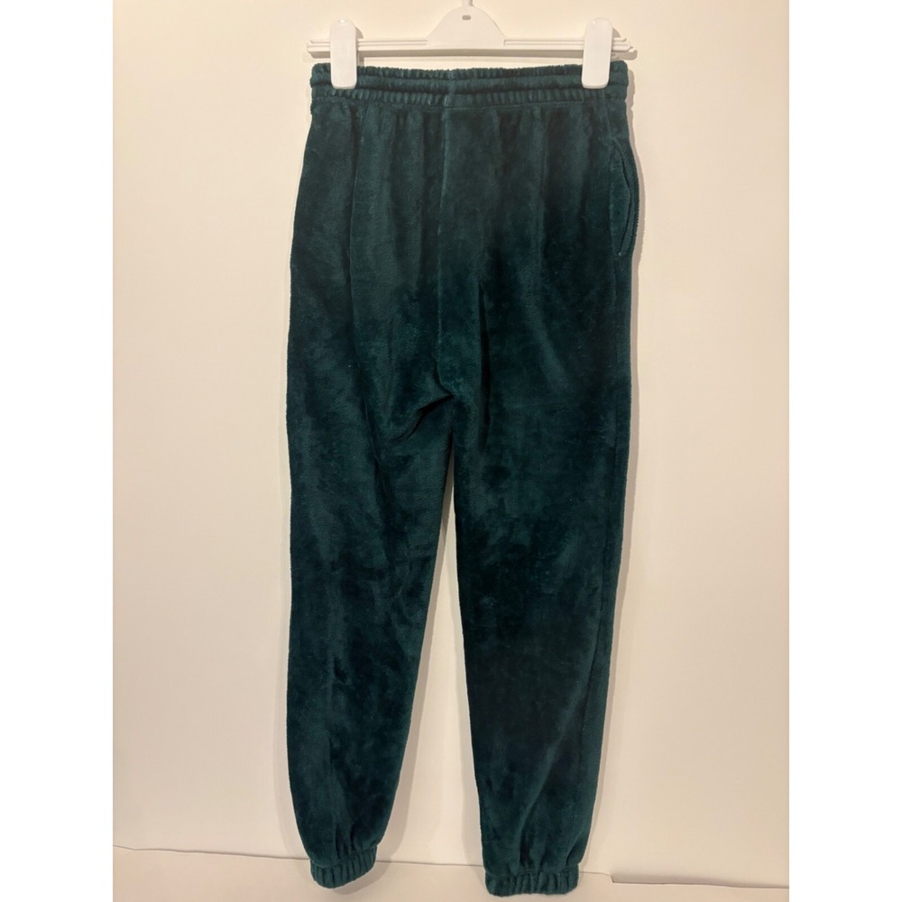Disney Stitch Plush Lounge Pants W Drawstring & Embroidery Women's Size Small - Picture 4 of 6